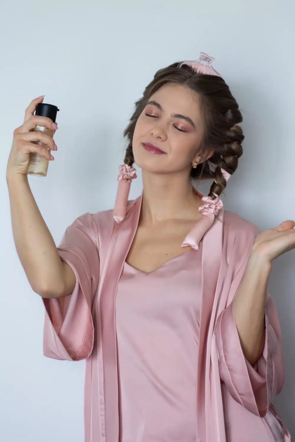 Selyem hőmentes hajgöndörítő