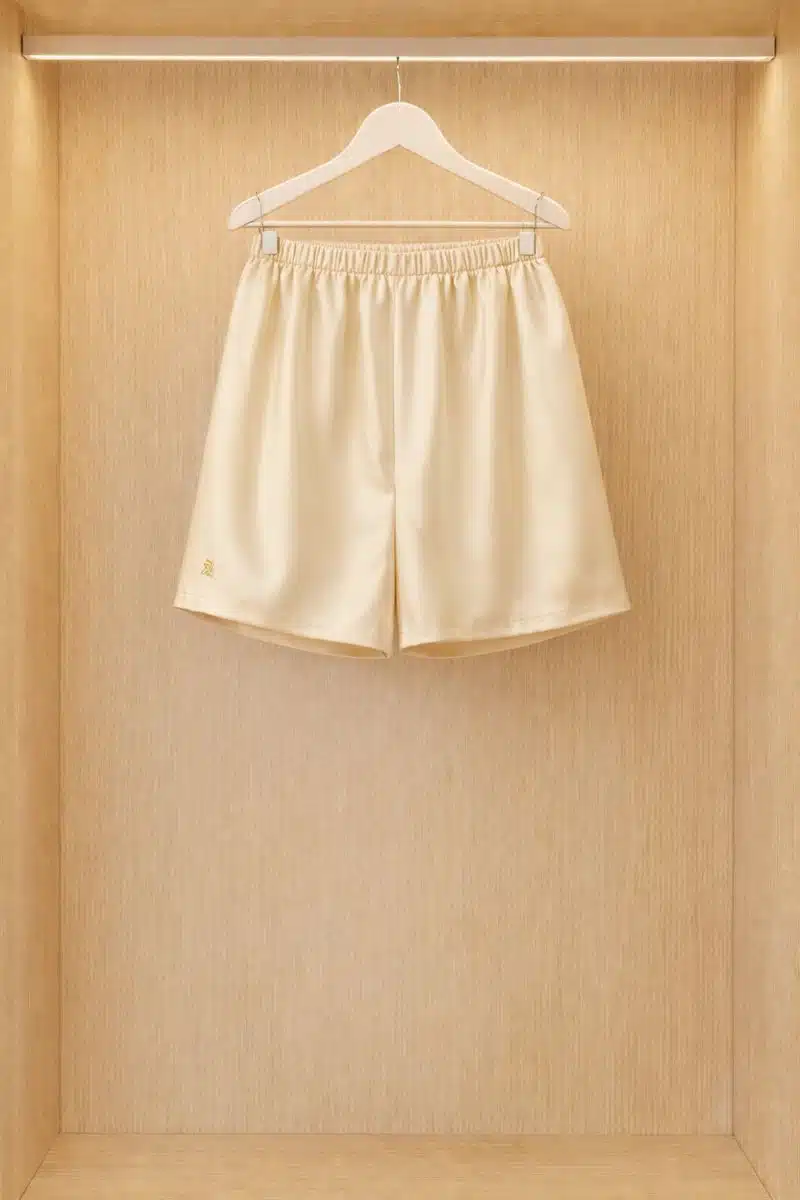 ChatGPT Image Dec 16, 2025, 10_34_45 PM Krém rövidnadrág M - 100% hernyóselyem